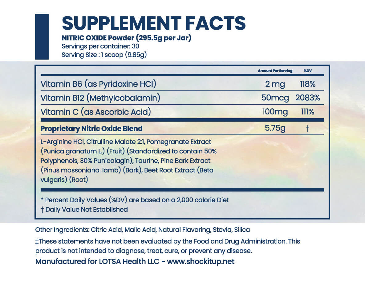 Nitric Oxide Blend - Shock It Up