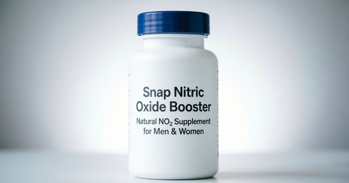 Snap Nitric Oxide Booster Natural NO2 Supplement for Men & Women